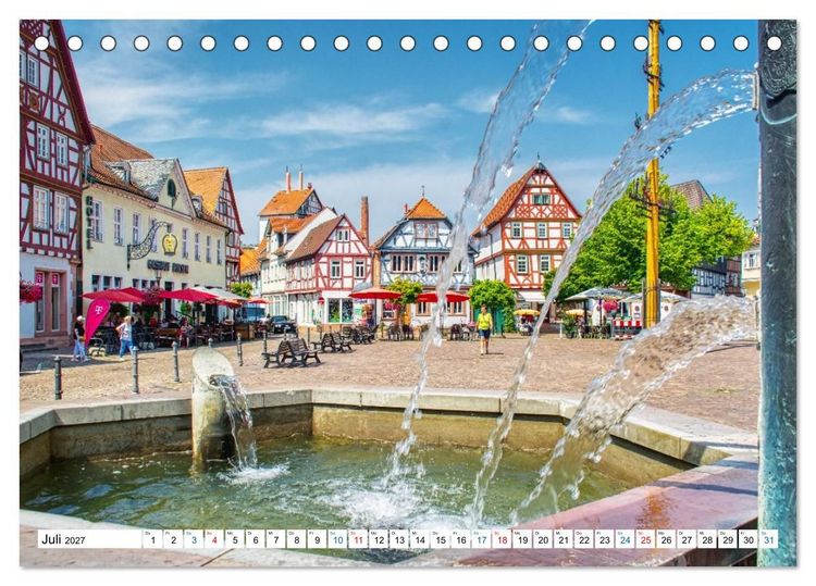Produktbild: Seligenstadt - Die Stadt mit Geschichte und Flair (Tischkalender 2027 DIN A5 quer), CALVENDO Monatskalender