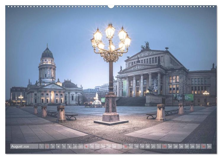 Produktbild: Berlin Citylights (Wandkalender 2026 DIN A2 quer), CALVENDO Monatskalender