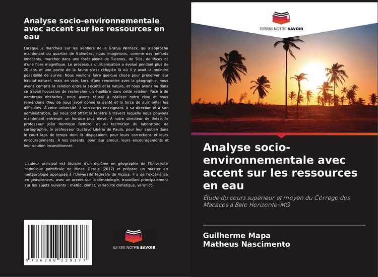 Produktbild: Analyse socio-environnementale avec accent sur les ressources en eau