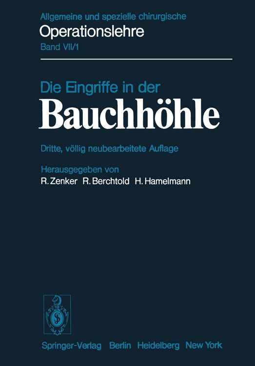Produktbild: Die Eingriffe in der Bauchh&ouml;hle