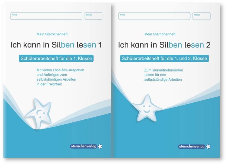 Produktbild: Ich kann in Silben lesen 1 und 2 - Sch&uuml;lerarbeitshefte f&uuml;r die 1. und 2. Klasse