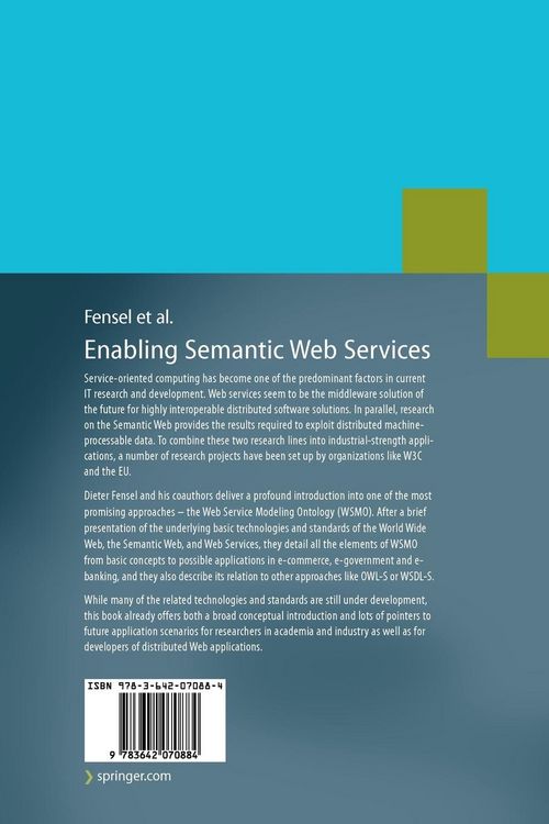 Produktbild: Enabling Semantic Web Services