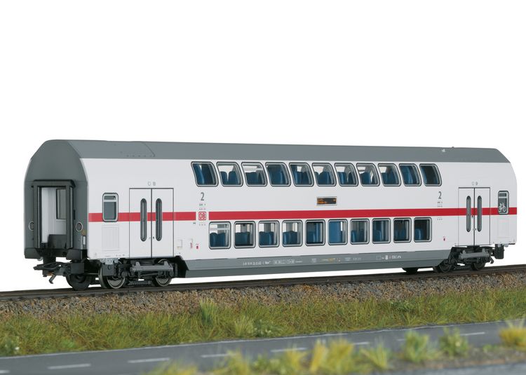 Produktbild: TRIX H0 23254 H0 Doppelstockwagen IC2 der DB-AG DBpza 682.2, 2.Klasse, Wagen-Ordnungsnummer 4