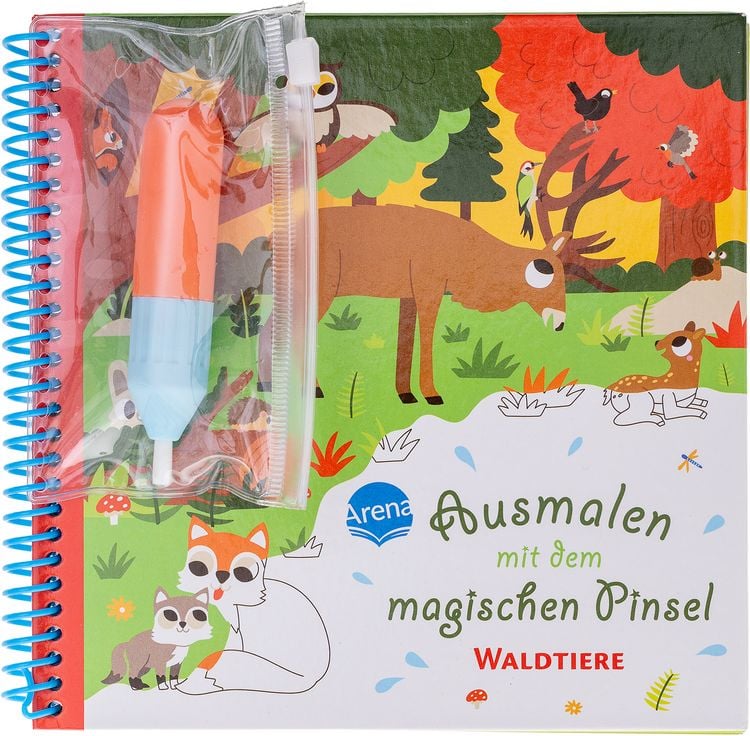 Bild vom Artikel Ausmalen mit dem magischen Pinsel. Waldtiere vom Autor Monsieur Dupont