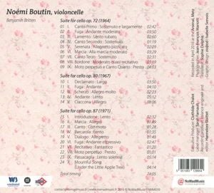 Produktbild: Britten Cello Suites