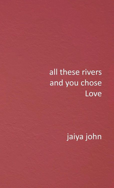 Produktbild: All These Rivers and You Chose Love