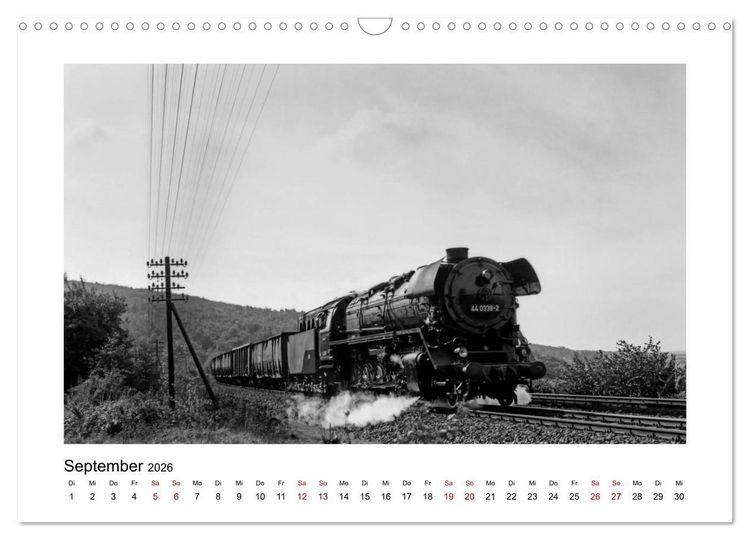 Produktbild: Baureihe 44.0 im Einsatz (Wandkalender 2026 DIN A3 quer), CALVENDO Monatskalender