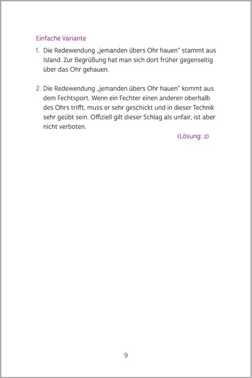 Produktbild: R&auml;tselbuch der Redewendungen