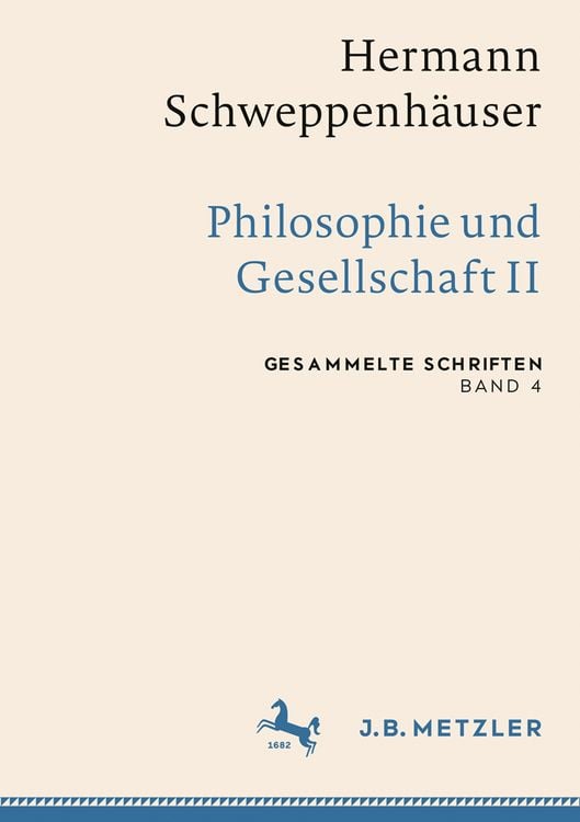 Produktbild: Hermann Schweppenh&auml;user: Philosophie und Gesellschaft II