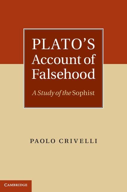Produktbild: Plato's Account of Falsehood