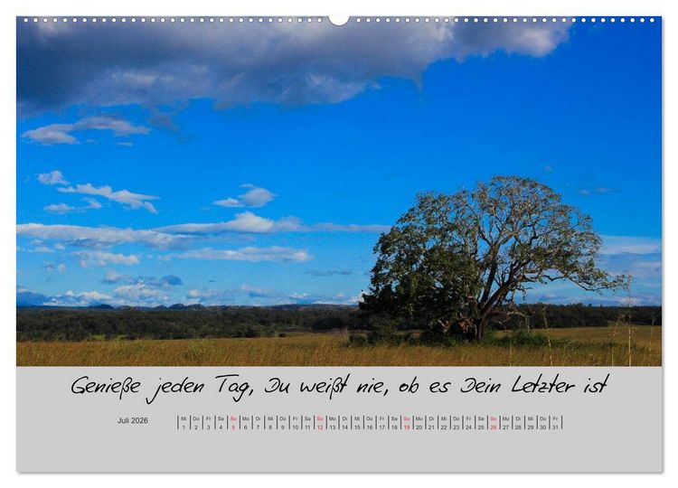Produktbild: Kleine und gro&szlig;e Wahrheiten - Spr&uuml;che zum Nachdenken (hochwertiger Premium Wandkalender 2026 DIN A2 quer), Kunstdruck in Hochglanz