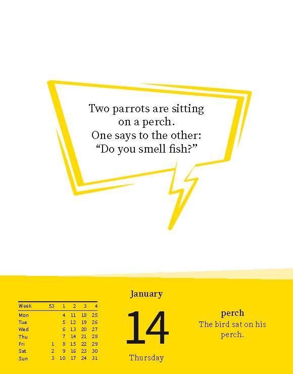 Produktbild: Langenscheidt Sprachkalender A Joke a Day 2027