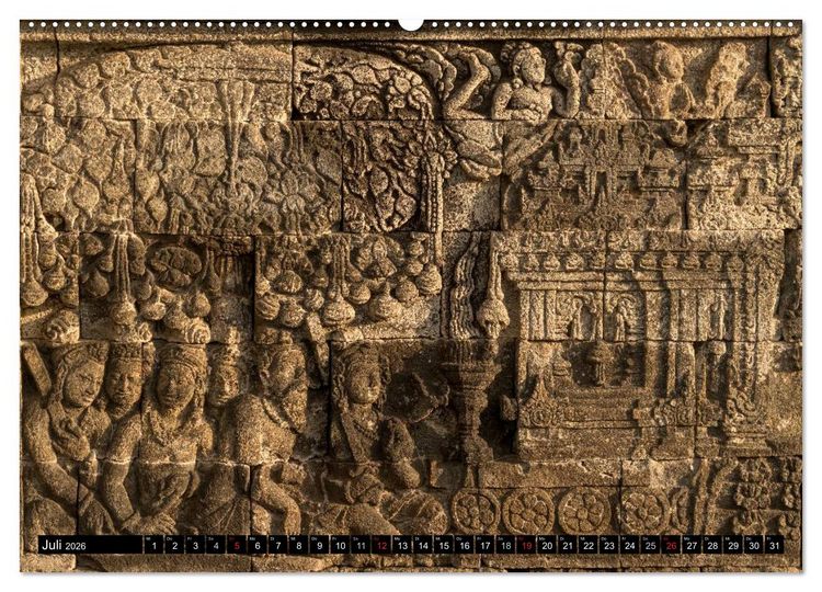 Produktbild: Yogyakarta - Indonesien (Wandkalender 2026 DIN A2 quer), CALVENDO Monatskalender