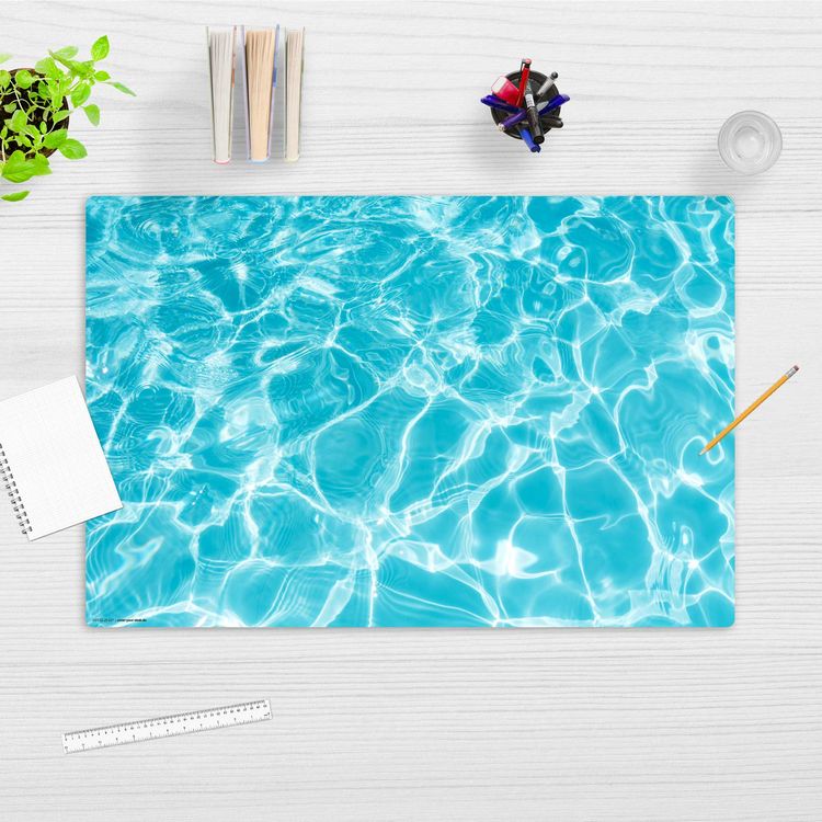 Produktbild: Cover-your-desk Schreibtischunterlage f&uuml;r Kinder und Erwachsene Wasser Reflektion, aus hochwertigem Vinyl , 60 x 40 cm