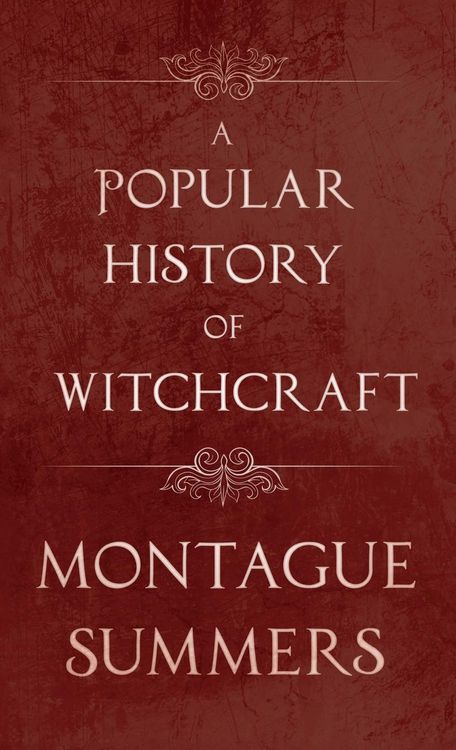 Produktbild: A Popular History of Witchcraft
