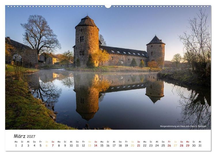 Produktbild: Heimat Entdecken: Bergisches Land (Wandkalender 2027 DIN A2 quer), CALVENDO Monatskalender