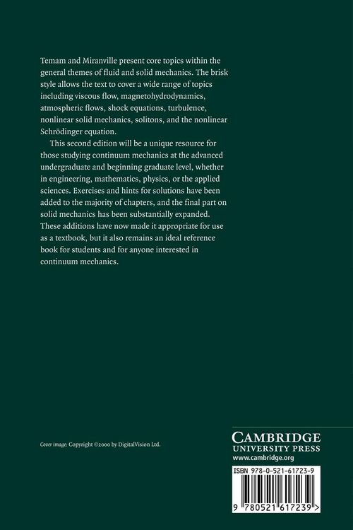 Produktbild: Mathematical Modeling in Continuum Mechanics