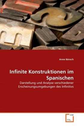 Produktbild: B&auml;nsch, A: Infinite Konstruktionen im Spanischen
