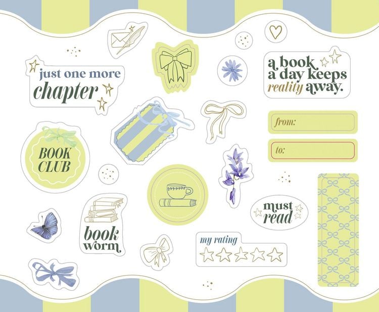 Produktbild: Stickerbuch &ndash; Sticker und Etiketten