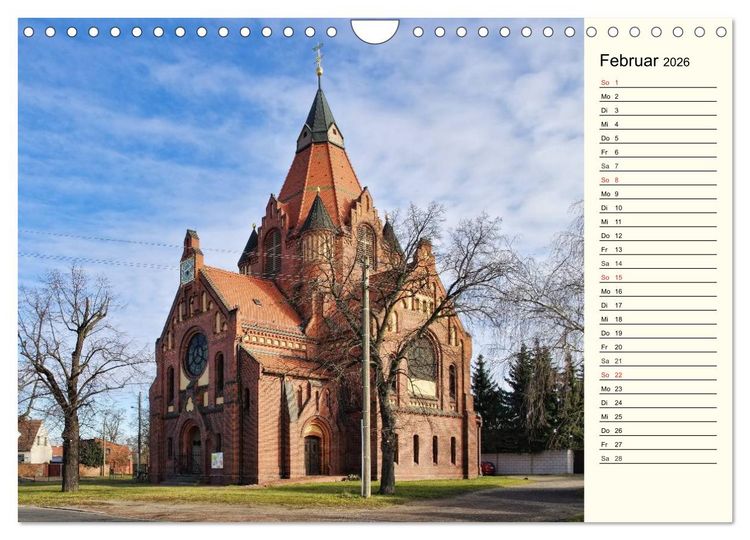 Produktbild: Dessau (Wandkalender 2026 DIN A4 quer), CALVENDO Monatskalender
