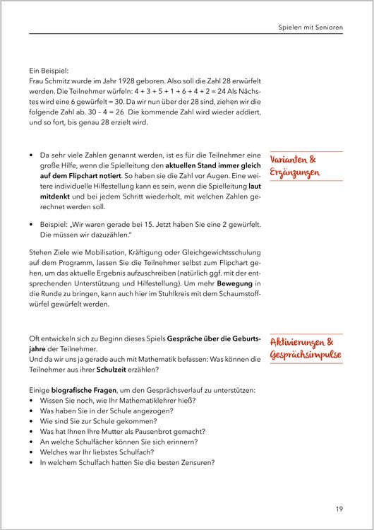 Produktbild: Spielen mit Senioren (Band 2)
