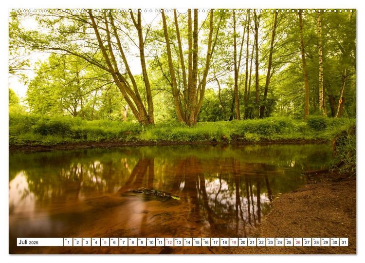 Produktbild: Brandenburgs Gew&auml;sser (Wandkalender 2026 DIN A2 quer), CALVENDO Monatskalender