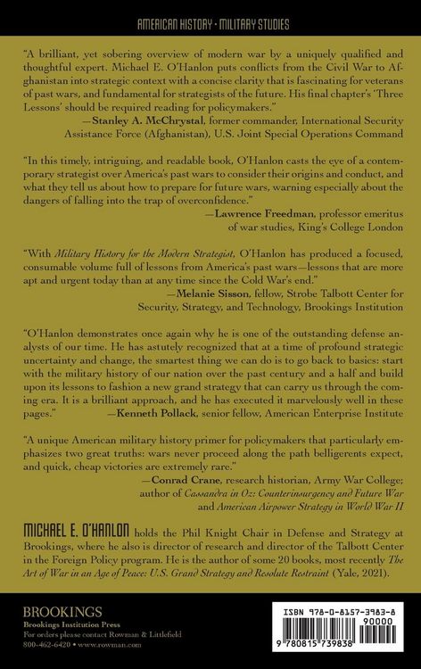 Produktbild: Military History for the Modern Strategist