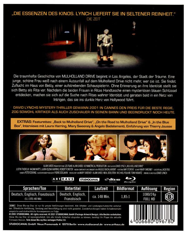 Produktbild: Mulholland Drive / Special Edition