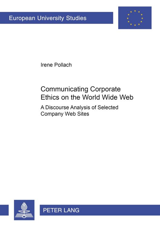 Produktbild: Communicating Corporate Ethics on the World Wide Web