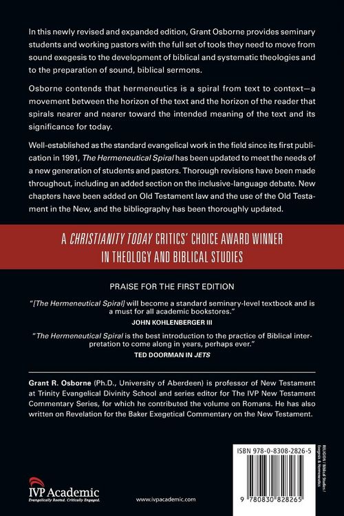 Produktbild: The Hermeneutical Spiral