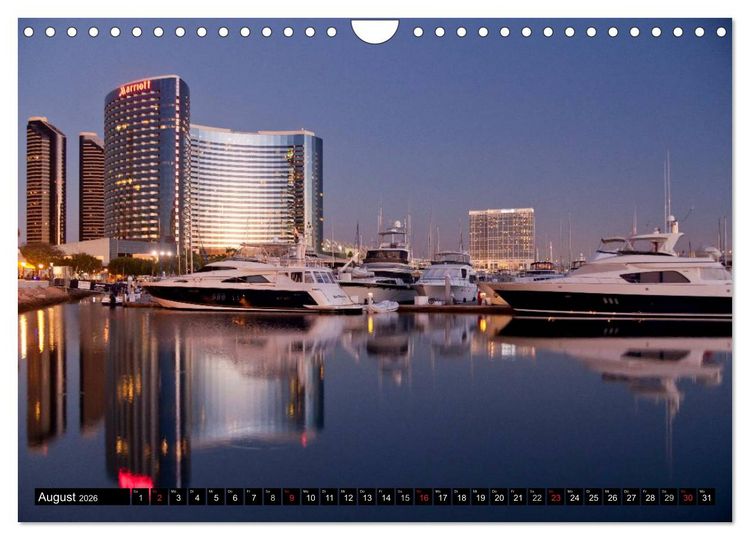 Produktbild: San Diego (Wandkalender 2026 DIN A4 quer), CALVENDO Monatskalender