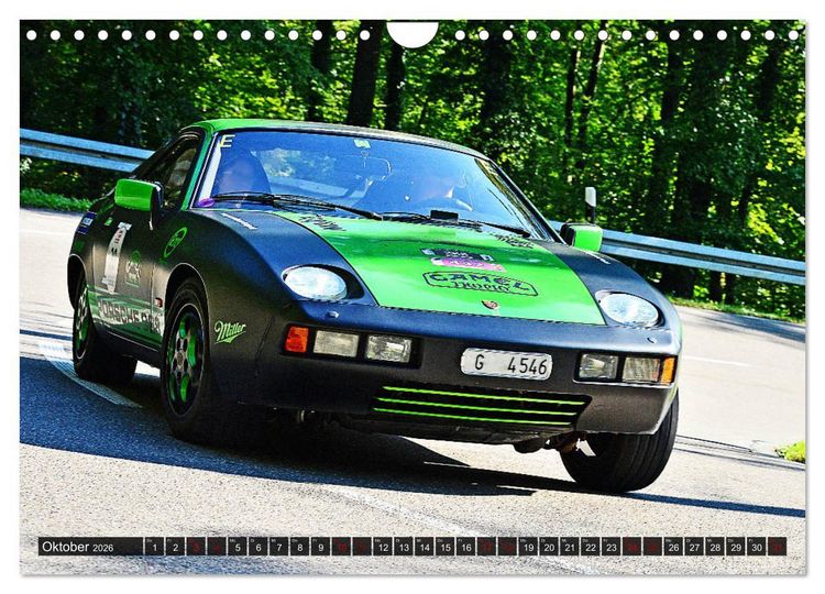 Produktbild: Porsche Oldtimer - EGGBERG KLASSIK - Der Berg ruft (Wandkalender 2026 DIN A4 quer), CALVENDO Monatskalender