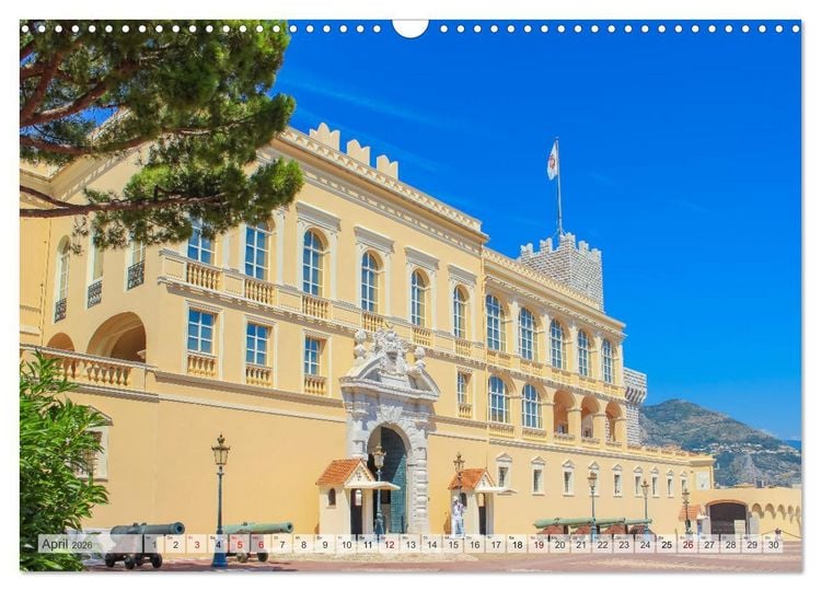 Produktbild: Monaco - Diamant am Mittelmeer (Wandkalender 2026 DIN A3 quer), CALVENDO Monatskalender