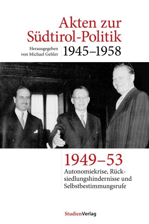 Produktbild: Akten zur Südtirol-Politik 1945-1958