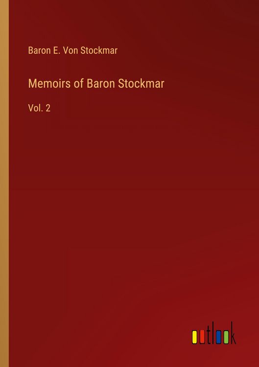 Produktbild: Memoirs of Baron Stockmar