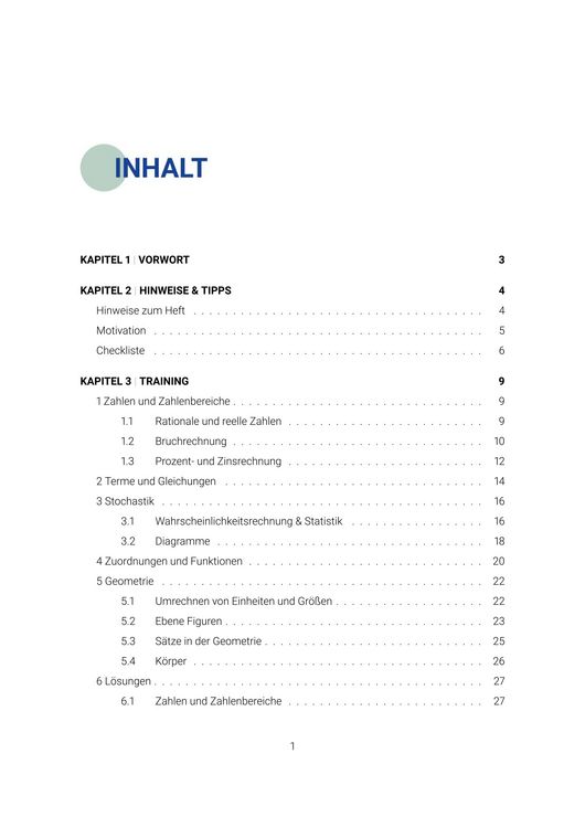 Produktbild: Pr&uuml;fungsheft & Training - 2026 Mathematik Hauptschule 9. Klasse &ndash; Niedersachsen &ndash; Original-Pr&uuml;fungen und L&ouml;sungen