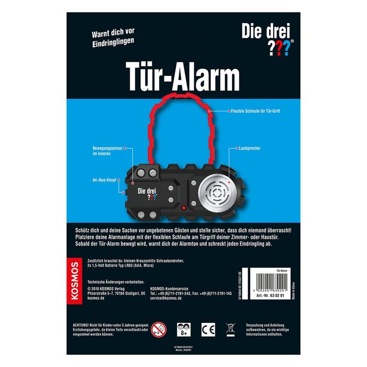 Produktbild: Die drei ??? Tür-Alarm