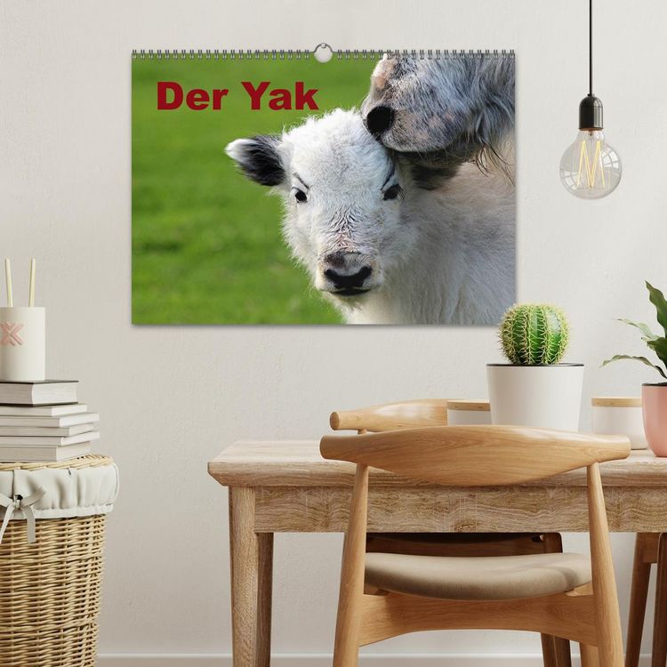 Produktbild: Der Yak (Wandkalender 2026 DIN A3 quer), CALVENDO Monatskalender