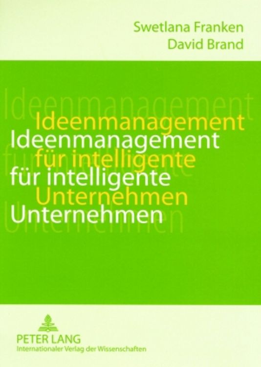 Produktbild: Ideenmanagement f&uuml;r intelligente Unternehmen