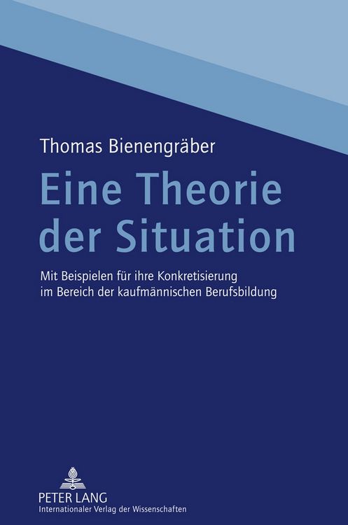 Produktbild: Eine Theorie der Situation