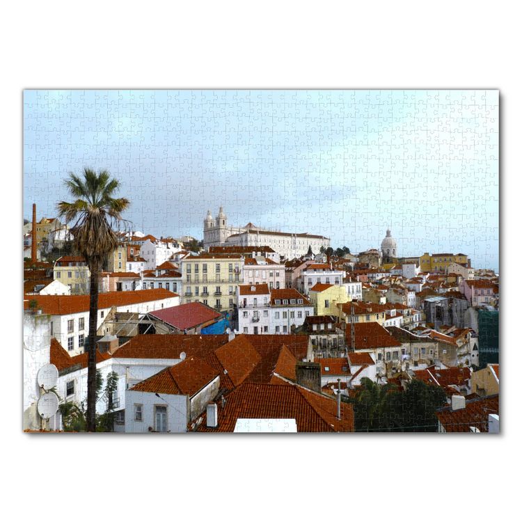 Produktbild: Lais Puzzle Lissabon 1000 Teile