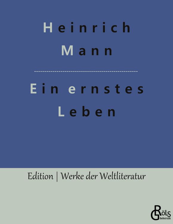 Produktbild: Ein ernstes Leben