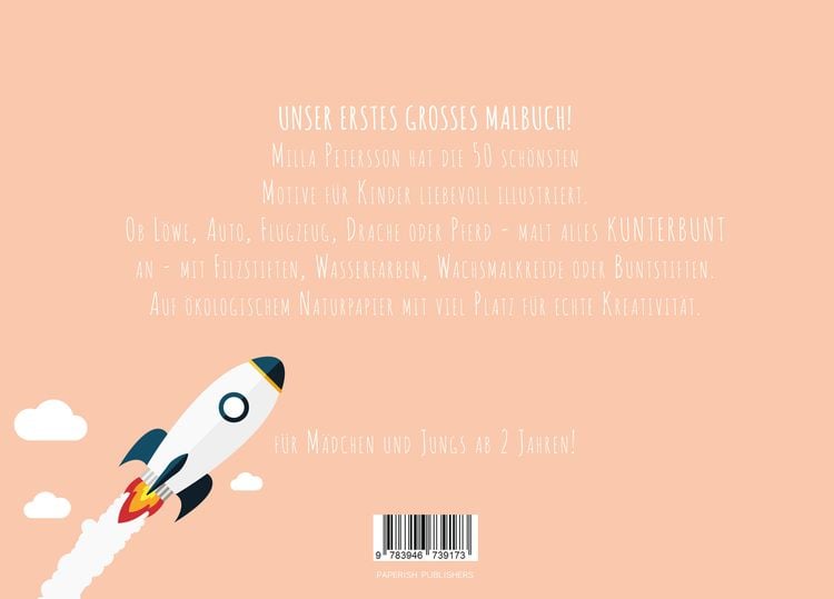 Produktbild: Unser Erstes Grosses Malbuch
