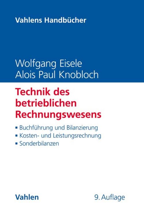 Produktbild: Technik des betrieblichen Rechnungswesens