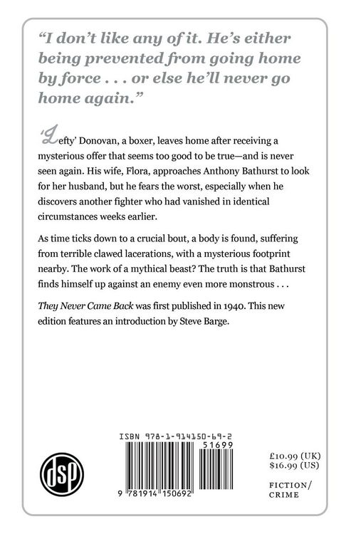 Produktbild: They Never Came Back