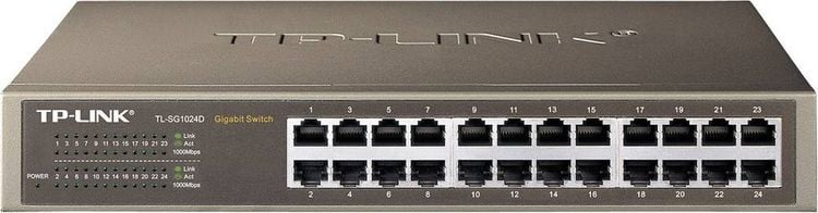 Produktbild: TP-LINK TL-SG1024D TL-SG1024D Netzwerk Switch 24 Port 1 GBit/s