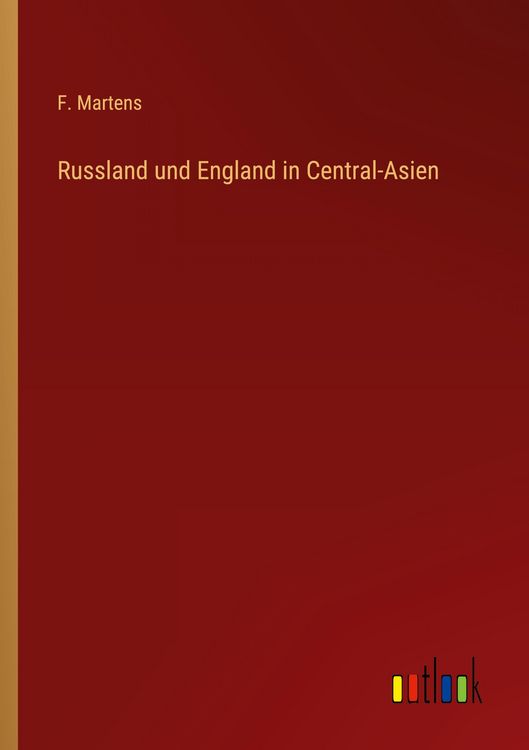 Produktbild: Russland und England in Central-Asien