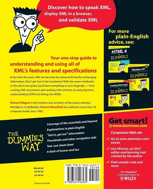 Produktbild: XML All in One Desk Reference for Dummies