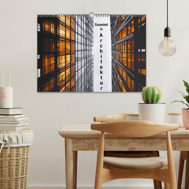 Produktbild: Einsamkeit in Architektur (Wandkalender 2026 DIN A3 quer), CALVENDO Monatskalender