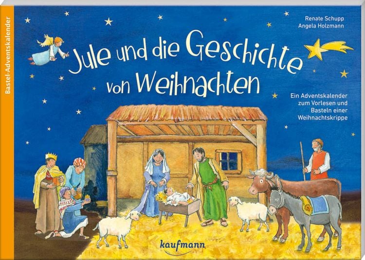 Bild vom Artikel Jule und die Geschichte von Weihnachten. Ein Adventskalender zum Vorlesen und Basteln einer Weihnachtskrippe vom Autor Renate Schupp